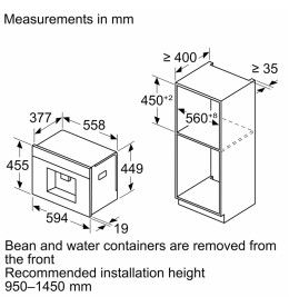 Встраиваемая кофе-машина Bosch CTL7181B0
